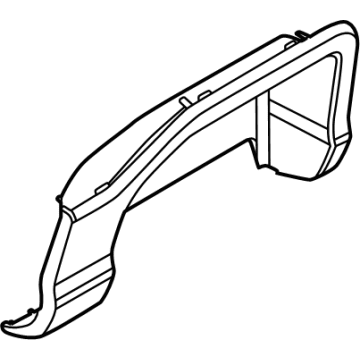 Ford PC3Z-16C468-BA Bezel, Passenger Side
