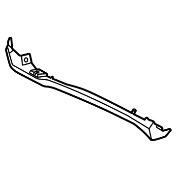 Ford PC3Z-28292A22-AA Rear Deflector, Passenger Side