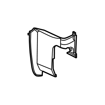 Ford PC3Z-2829038-AA Rear Molding, Passenger Side