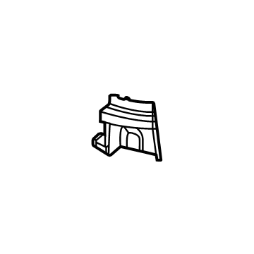Ford PC3Z-2841018-A Corner Molding, Passenger Side