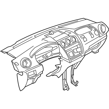 Ford 9T1Z-6104320-CD Instrument Panel