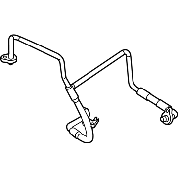 Ford A/C Hose - F1FZ-19D742-T