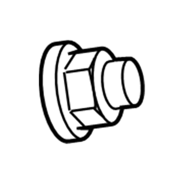 Mercury -W520515-S441 Upper Bracket Nut