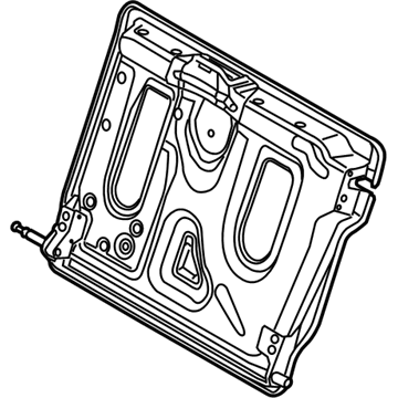 Ford CV6Z-54613A39-C Seat Back Frame