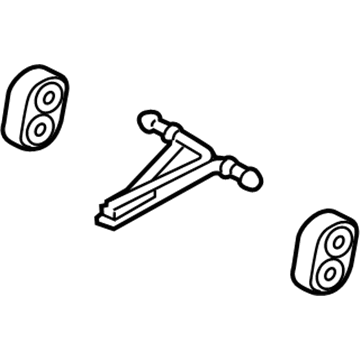 Ford Muffler Hanger Straps - HC3Z-5A246-D