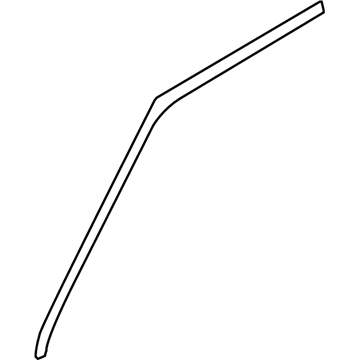 Ford 8A8Z-7420550-A Window Molding, Front Passenger Side