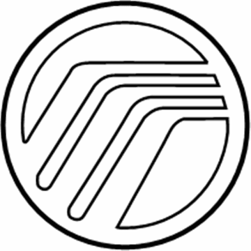 Mercury F87Z-7842528-MA Emblem