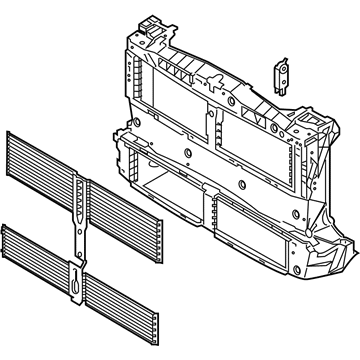 Ford PZ1Z-5816146-D Radiator Support