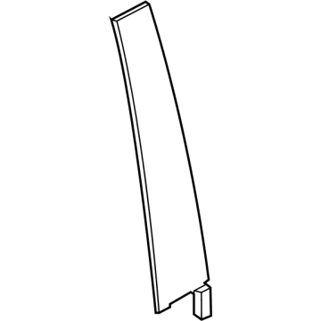 Ford LJ8Z-58255A34-AB Front Applique, Passenger Side
