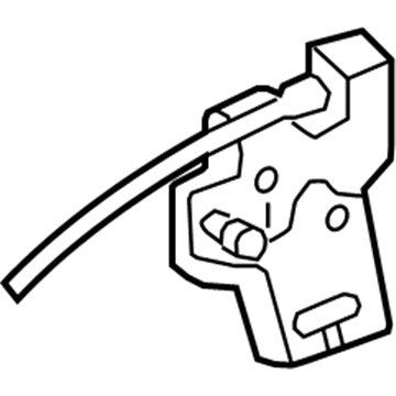 Mercury XW7Z-5443200-BA Latch Assembly