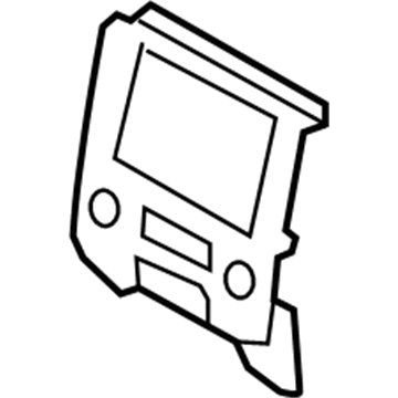 Mercury BL8Z-7804302-GA Bezel