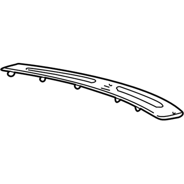 Ford 3F1Z-54044E82-AAC Defroster Grille