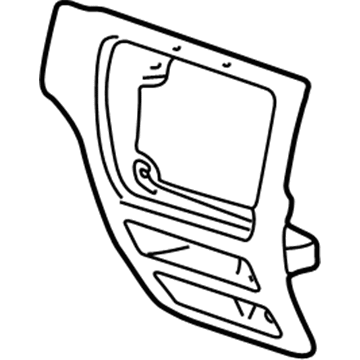 Ford YF1Z5404338AAA Finish Panel