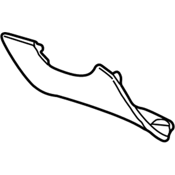 Mercury Steering Column Cover - 2F1Z-5404459-AAB