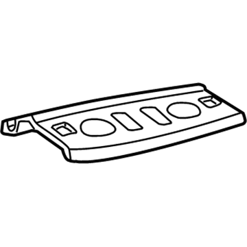 Ford XR3Z6346506AA Package Tray
