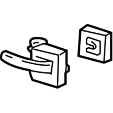 Mercury 3L2Z-7821819-AAA Handle, Inside