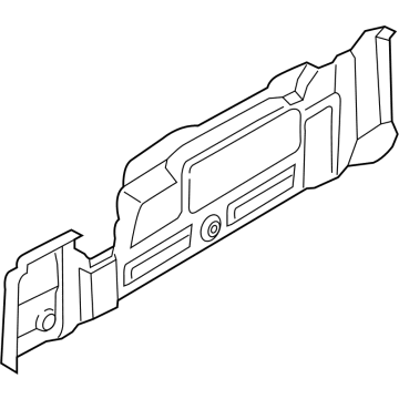 Ford HC3Z-9A032-B Side Shield, Front