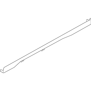 Ford AE5Z-5410177-AA Rocker Molding, Driver Side