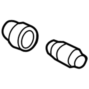 Mercury Brake Bleeder Screw - 8L8Z-2208-A