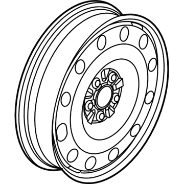 Ford 5G1Z-1007-AA Spare Wheel