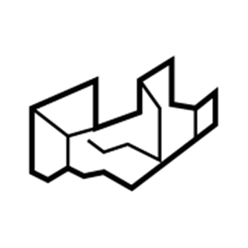 Ford 5R3Z-7628127-AA Inner Reinforcement, Rear Driver Side