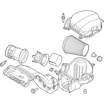 Ford NL3Z-9600-A Air Cleaner Assembly