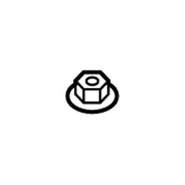 Ford -W520722-S300 Bracket Nut, Upper