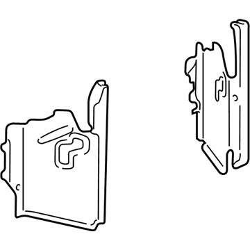 Lincoln 3W1Z-8310-BA Air Deflector