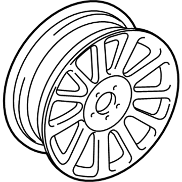 Lincoln 4W4Z-1007-CA Wheel, Alloy