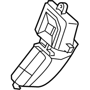 Ford HL3Z-9C888-AA Radio Switch, Passenger Side