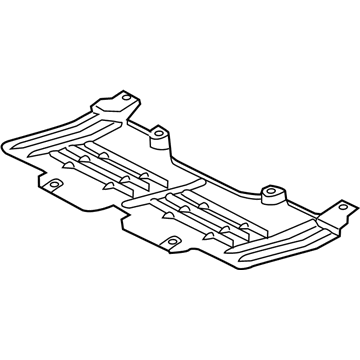 Ford BR3Z-6C038-A Splash Shield, Front