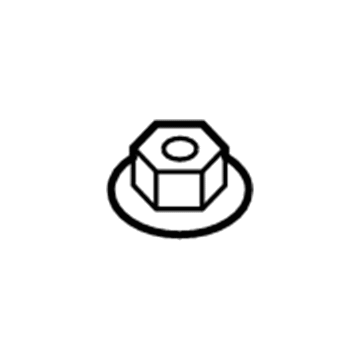 Lincoln -W714991-S442 Front Mount Retainer Nut