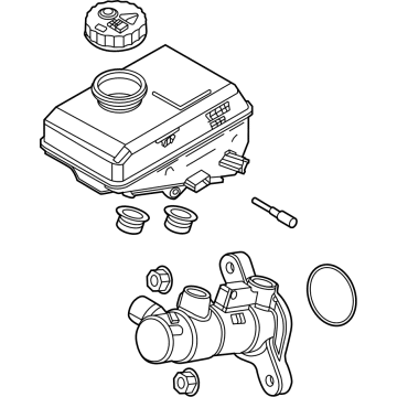 Ford Bronco Brake Master Cylinder - MB3Z-2140-U