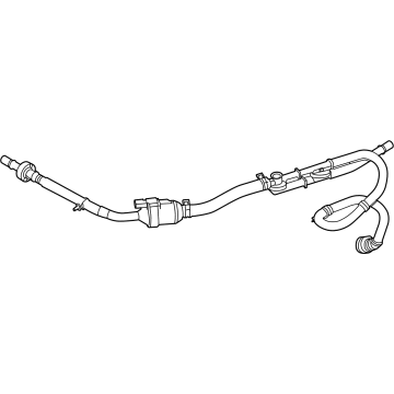 Ford Brake Booster Vacuum Hose - MB3Z-2420-H