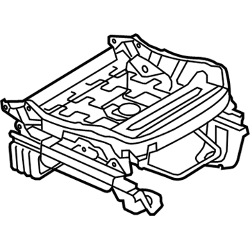 Ford 9L3Z-1661704-B Seat Frame