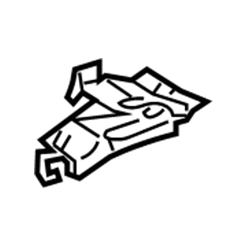 Ford 8G1Z-74221A00-A Latch Cover