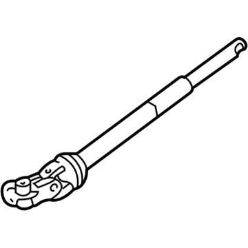 Mercury 5W1Z-3B676-AB Intermed Shaft