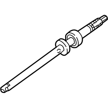 Mercury YW7Z-3524-AA Upper Shaft