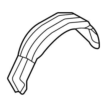 Ford NL3Z-2628370-A Wheelhouse Liner