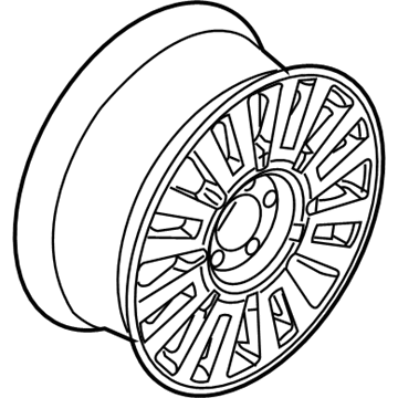 Mercury Spare Wheel - 6W3Z-1007-AA