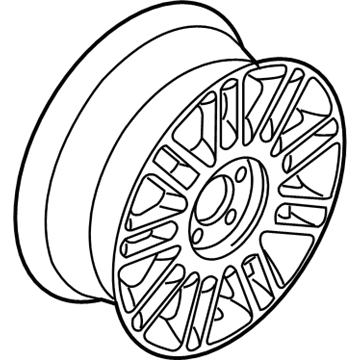 Mercury Spare Wheel - 6W1Z-1007-DA