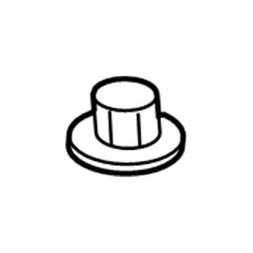 Ford -N801995-S436 Stabilizer Link Nut, Rear
