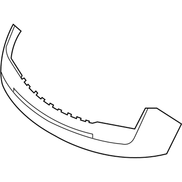 Lincoln 7A1Z-17D957-APTM Bumper Cover