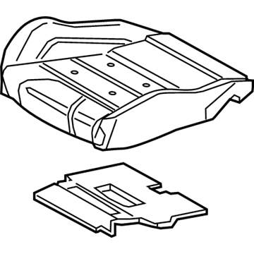 2022 Ford Mustang Seat Cushion - FR3Z-63632A22-C