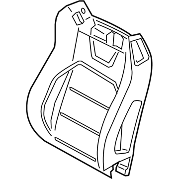2022 Ford Mustang Seat Cushion - FR3Z-6364810-F