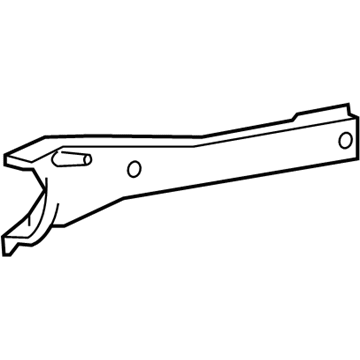 Ford 7C3Z-3A360-AC Radius Arm, Front Driver Side