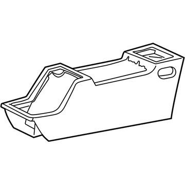 Mercury Center Console Base - XL2Z-98045A36-BAA