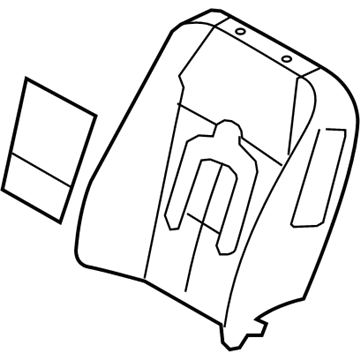 Ford CT4Z-7864810-B Seat Back Pad