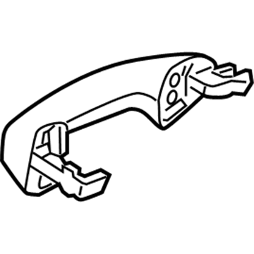 Ford DE8Z-5422404-BA Handle, Outside, Front Outer