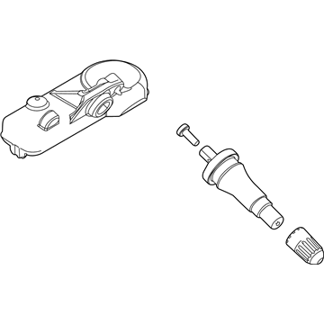 Ford TPMS Sensor - JX7Z-1A189-D